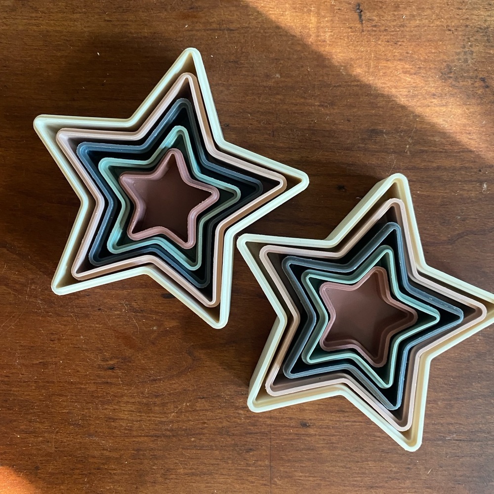 Nesting Star-Shaped Stacking Toy Set